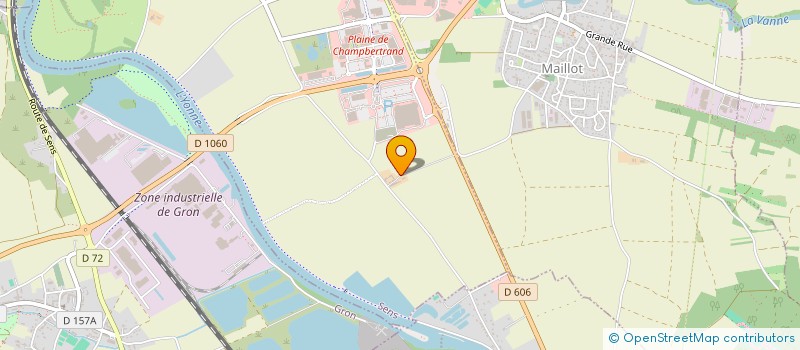 localisation de l'entreprise BERIMMO  ROSOY