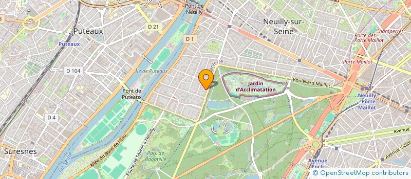 localisation de l'entreprise BERINDOL CONSEIL à NEUILLY-SUR-SEINE