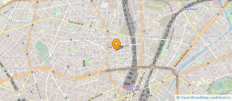 localisation de l'entreprise BERISHA RAHIM BTP  PARIS