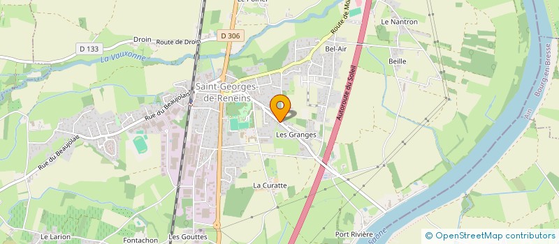 localisation de l'entreprise BERITON  SAINT-GEORGES-DE-RENEINS