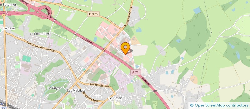 localisation de l'entreprise BERIVAL à VIERZON