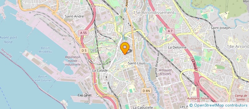 localisation de l'entreprise BERIVAN CONSTRUCTION à MARSEILLE