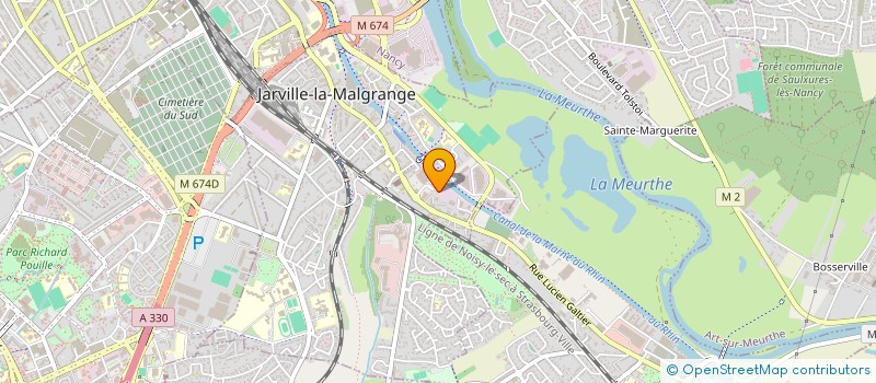 localisation de l'entreprise BERIVAN FACADES  JARVILLE-LA-MALGRANGE