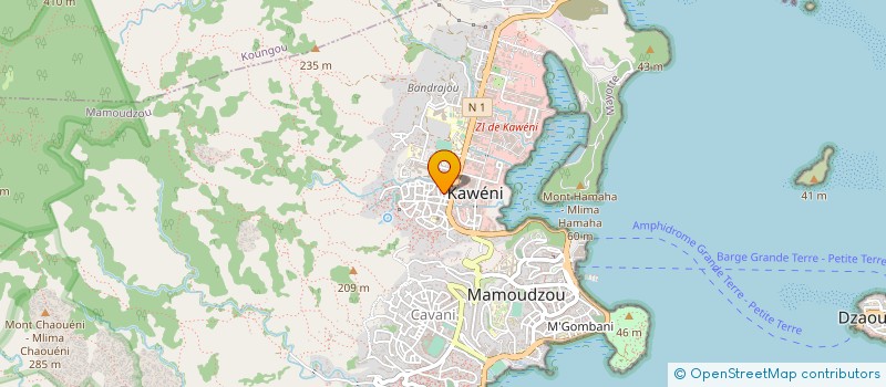 localisation de l'entreprise BERIZIKY à MAMOUDZOU