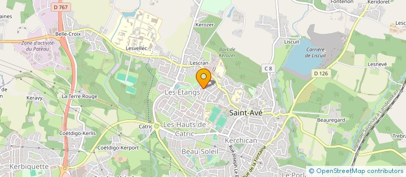 localisation de l'entreprise BERKA RECORDS  SAINT-AVE