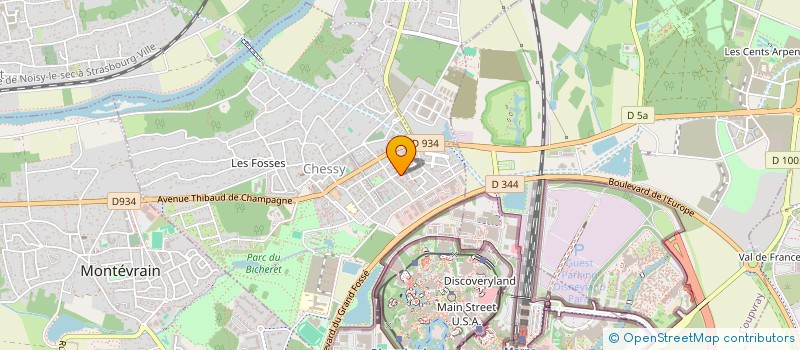 localisation de l'entreprise BERKAI CT  CHESSY