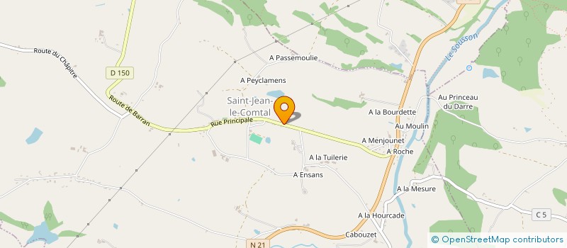 localisation de l'entreprise BERKAIL  SAINT-JEAN-LE-COMTAL