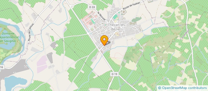 localisation de l'entreprise BERKANI MENUISERIE à THEZAN-LES-BEZIERS