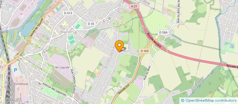 localisation de l'entreprise BERKANO  SIN-LE-NOBLE