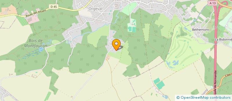 localisation de l'entreprise BERKEY FRANCE  ORGEVAL