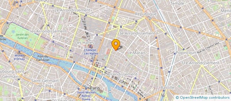 localisation de l'entreprise BERKO PARIS à PARIS