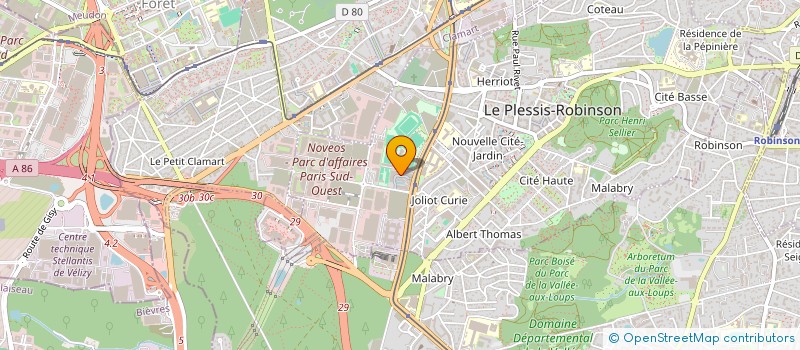 localisation de l'entreprise BERKSAMIT à LE PLESSIS-ROBINSON