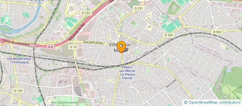 localisation de l'entreprise BERKSCORP  VILLIERS-SUR-MARNE