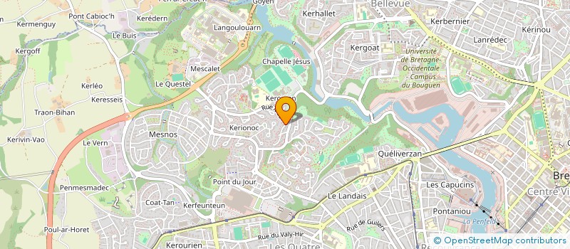 localisation de l'entreprise BERKSOY M & OZCAM A à BREST