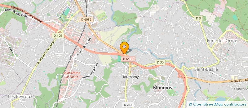 localisation de l'entreprise BERKUT SECURITY à MOUGINS