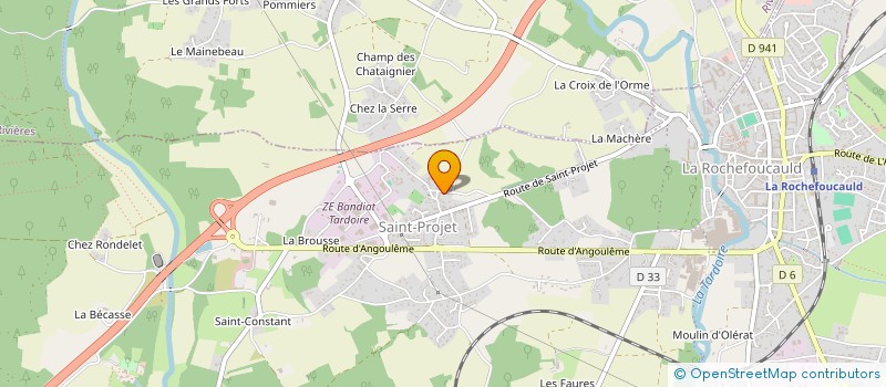 localisation de l'entreprise BERLAND à YVRAC-ET-MALLEYRAND