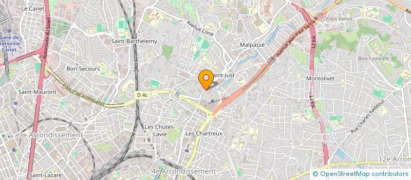 localisation de l'entreprise BERLAU à MARSEILLE