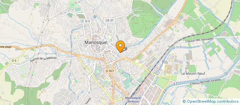 localisation de l'entreprise BERLENGUE BRUNO & NICOLAS à MANOSQUE