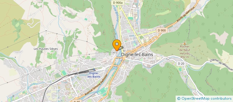 localisation de l'entreprise BERLESTRAND à DIGNE-LES-BAINS