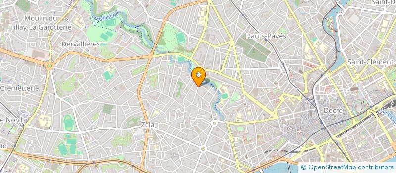 localisation de l'entreprise BERLIE à NANTES
