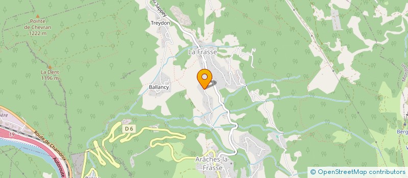 localisation de l'entreprise BERLIN 1926  ARACHES-LA-FRASSE