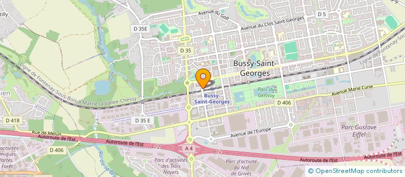 localisation de l'entreprise BERLIN  BUSSY-SAINT-GEORGES