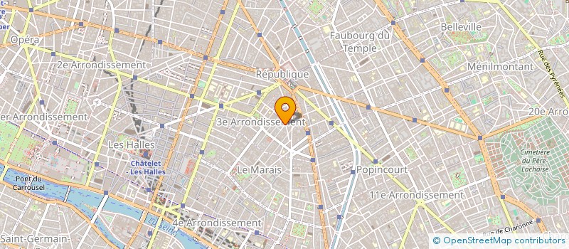 localisation de l'entreprise BERLIN AQUITAINE  PARIS