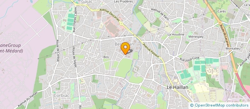 localisation de l'entreprise BERLINCAN OFFICE  SAINT-MEDARD-EN-JALLES