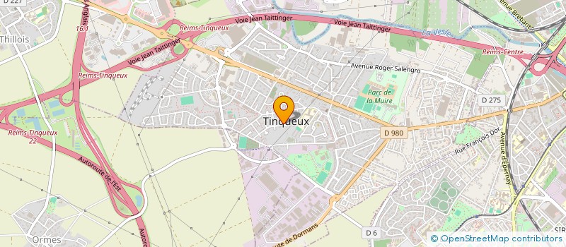 localisation de l'entreprise BERLINE à CAMBRAI