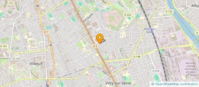 localisation de l'entreprise BERLINE  VITRY-SUR-SEINE