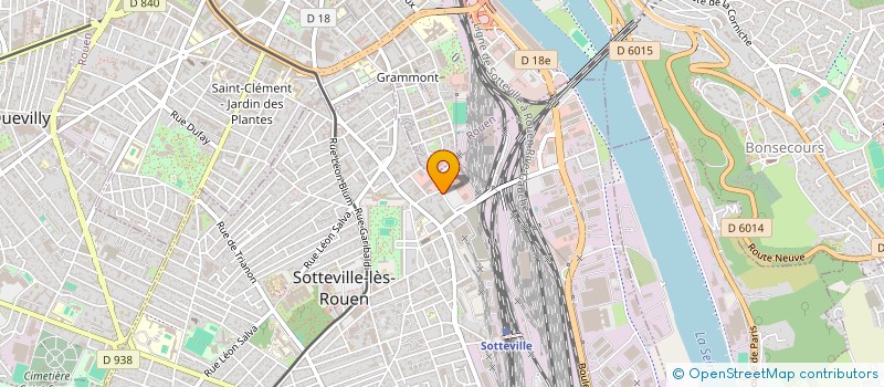 localisation de l'entreprise BERLINEO  SOTTEVILLE-LES-ROUEN