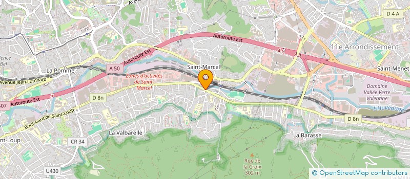 localisation de l'entreprise BERLING SERVICES SECURITE PRIVEE à MARSEILLE