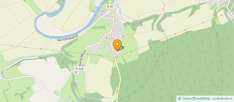 localisation de l'entreprise BERLINGARD SARL  ETREPIGNEY