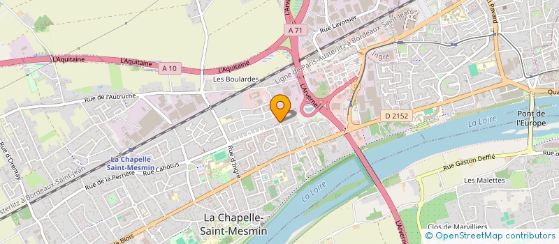 localisation de l'entreprise BERLIOZ à LA CHAPELLE-SAINT-MESMIN