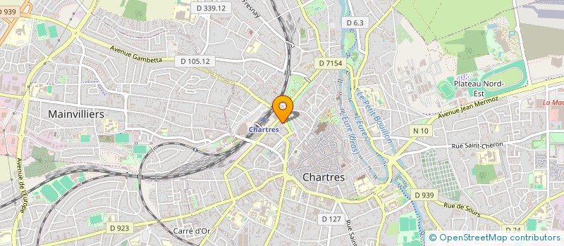 localisation de l'entreprise BERLIOZ à CHARTRES
