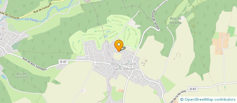 localisation de l'entreprise BERLIOZ  BOSC-GUERARD-SAINT-ADRIEN