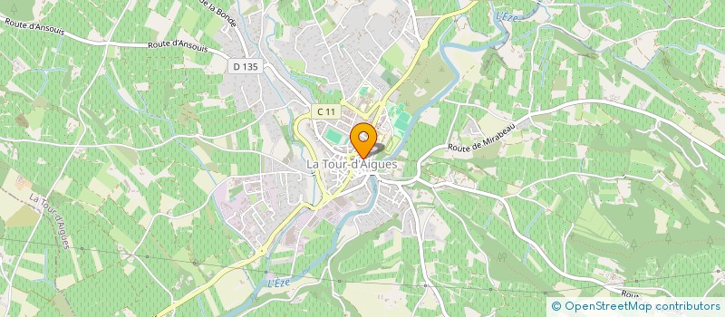 localisation de l'entreprise BERLIOZ  LA MOTTE D'AIGUES