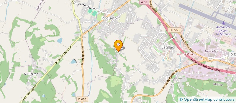 localisation de l'entreprise BERLOU SXM  ESTILLAC