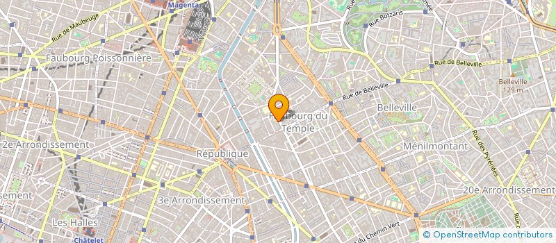 localisation de l'entreprise BERLOW à PARIS