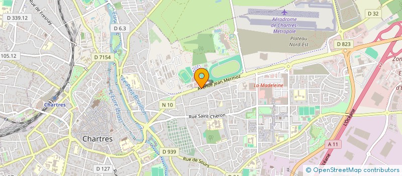 localisation de l'entreprise BERLU SARL à CHARTRES