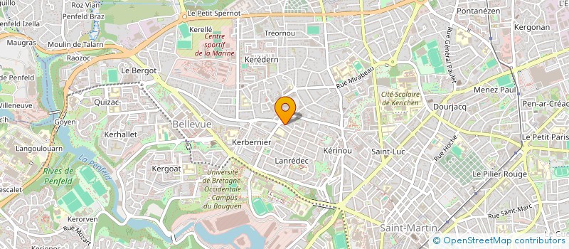 localisation de l'entreprise BERLUCEYOUMAN  BREST