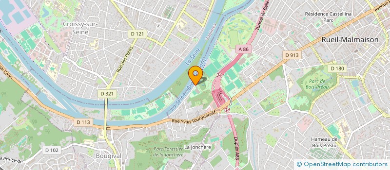 localisation de l'entreprise BERMA à RUEIL-MALMAISON
