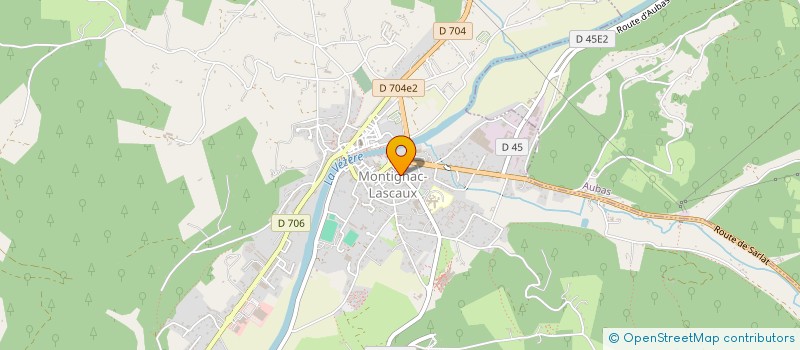 localisation de l'entreprise BERMAG à MONTIGNAC-LASCAUX