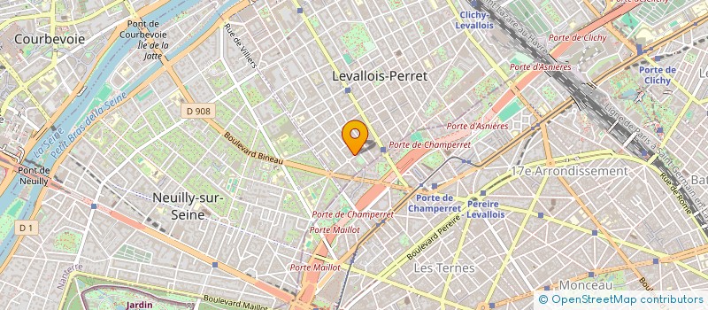 localisation de l'entreprise BERMANN IMMOBILIER à LEVALLOIS-PERRET