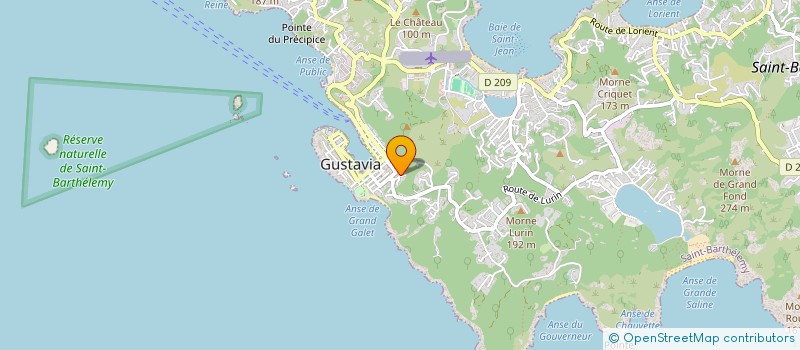 localisation de l'entreprise BERMAR à SAINT BARTHELEMY