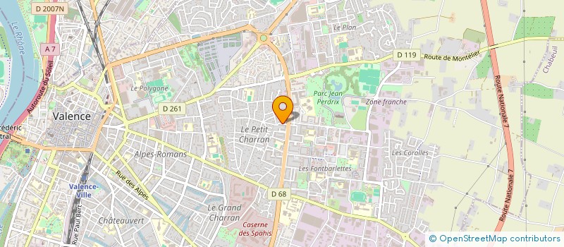 localisation de l'entreprise BERMASEM à VALENCE