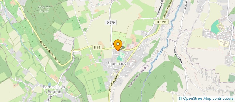 localisation de l'entreprise BERMAT à EQUEMAUVILLE