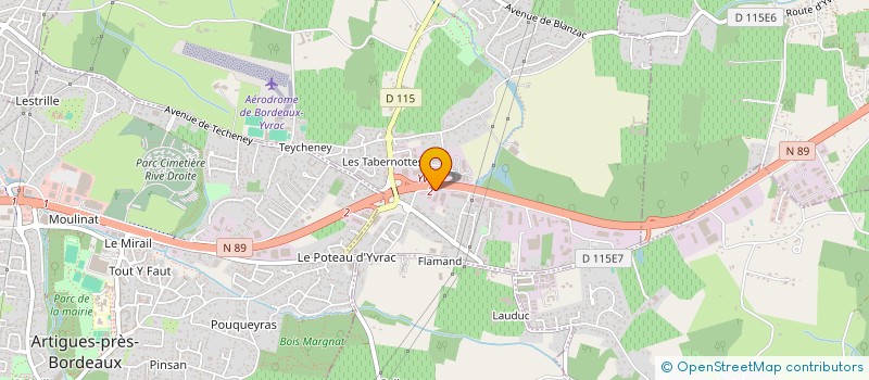 localisation de l'entreprise BERMI  TRESSES