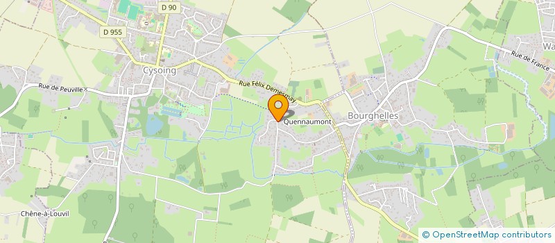 localisation de l'entreprise BERMI  CYSOING