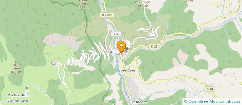 localisation de l'entreprise BERMOND ET TOUATI  GUILLAUMES